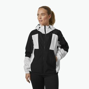 Női vitorlás dzseki Helly Hansen Rig Rain white (Rig Rain 54077_001) kép