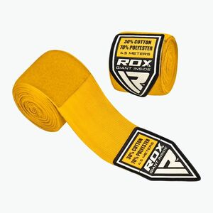 bokszkötszerek RDX Hand Wraps Plus yellow (Hand Wraps Plus HWX-RY+) kép