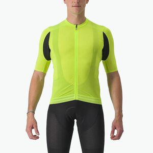 Férfi kerékpáros póló Castelli Superleggera 3 electric lime (Superleggera 3 4523011) kép