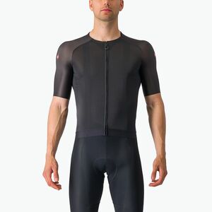Férfi kerékpáros póló Castelli Aero Race 7.0 light black (Aero Race 7.0 4524005) kép