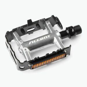 Kerékpár pedál ACCENT Hellium ezüst/fekete (Hellium 600-10-431_ACC) kép