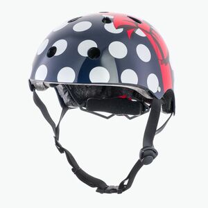gyermek kerékpáros sisak Hornit PolkaDot navy/white/red (PolkaDot POM913) kép