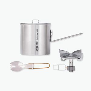 Kempingfőző GSI Outdoors Glacier Stainless Explorer stainless (Glacier Stainless Explorer 68199) kép