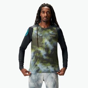 Férfi kerékpáros hosszú ujjú felső Endura Pixel Cloud Ltd black (Pixel Cloud Ltd E5102BK) kép