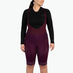 Női kerékpáros nadrág Endura FS260-Pro DS Bibshort aubergine (FS260-Pro DS Bibshort W E6209AU) kép