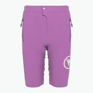 Gyerek kerékpáros nadrág Endura MT500 Jr Burner Short thistle (MT500 Burner Short Jr E7159TI) kép