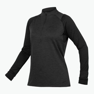 Női kerékpáros hosszú ujjú felső Endura Singletrack Fleece black (Singletrack Fleece W E9183BK) kép