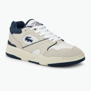 Lacoste 47SMA0062 white / navy férfi cipő (Lineshot Leather Logo 47SMA0062042) kép