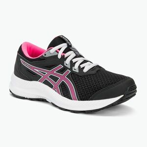 gyermek futócipő ASICS Contend 8 GS black/hot pink (Contend 8 GS 1014A259) kép