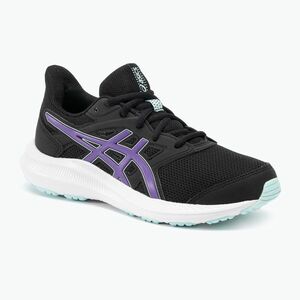 gyermek futócipő ASICS Jolt 4 GS black/cyber grape (Jolt 4 GS 1014A300-006) kép