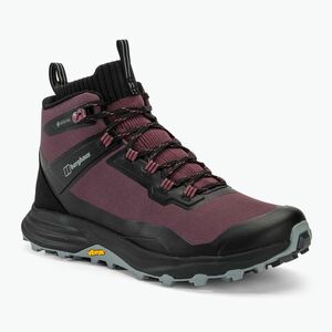 Női túrabakancs Berghaus Vc22 Mid GTX bor/fekete (Vc22 Mid GTX 4-22508HO5) kép