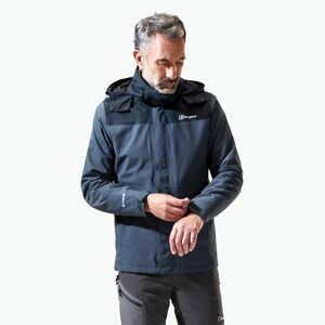 Férfi Berghaus Hillwalker IA esőkabát carbon/fekete (Hillwalker IA 4-22242C63) kép