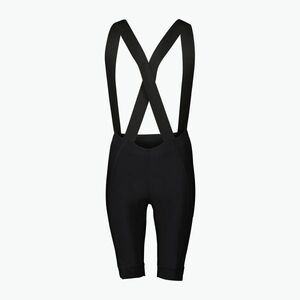 Női kerékpáros rövidnadrág POC Essential Cargo Bib uránium fekete (Essential Cargo Bib W 58165) kép