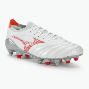 Férfi focicipő Mizuno Morelia Neo IV Β Japan Mix white/radiant red/hot coral (Morelia Neo IV Β Japan Mix P1GC244060) kép