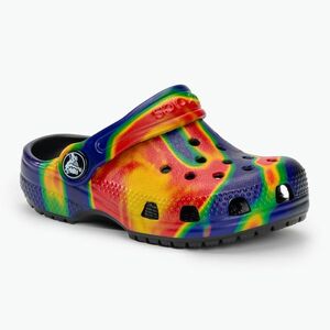 Gyerek papucs Crocs Classic Solarized Clog black/navy (Classic Solarized Clog 207588) kép