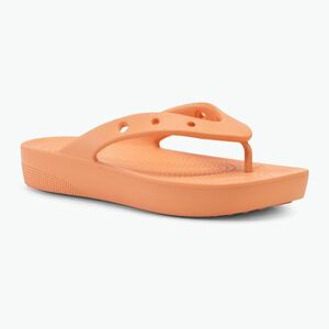 Női flip-flop papucs Crocs Classic Platform papaya (Classic Platform 207714) kép