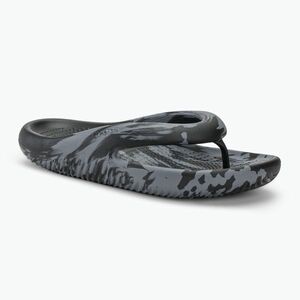 Flip-flop papucs Crocs Mellow Marbled Recovery black/charcoal (Mellow Marbled Recovery 208580) kép