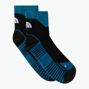 Trekking zokni The North Face Hiking Quarter Sock black/adriatic blue (Hiking Quarter NF0A882JZ7I1) kép