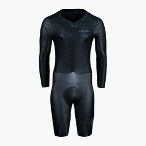 Férfi kerékpáros overall HUUB TT Suit black/charcoal (TT Suit CYCHUUBTT) kép