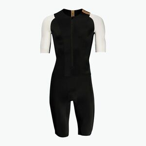 Férfi triatlonos overall HUUB Collective Tri Suit black/white (Collective Tri Suit TCLCBW) kép