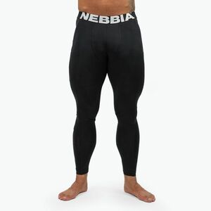 Férfi sportleggings NEBBIA Discipline black (Discipline 708) kép