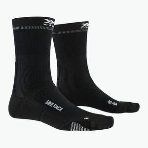 Kerékpáros zokni X-Socks Bike Race 4.0 opal black/eat dust (Bike Race 4.0 RTBQHIECO) kép