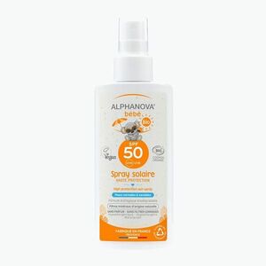 Gyerek napvédő spray Alphanova Bebe SPF50+ (Bebe SPF50+ ALP02773) kép