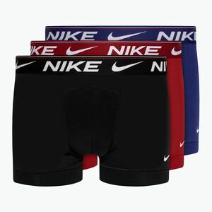 Férfi boxeralsó Nike Dri-FIT Ultra Comfort Trunk 3 darab gym red/deep royal/black (Dri-FIT Ultra Comfort Trunk KE1256-612) kép