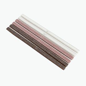 Fejpánt Nike Swoosh Sport Metalic 6 db brown/smokey mauve/metallic silver (Swoosh Sport Metalic N1002008) kép
