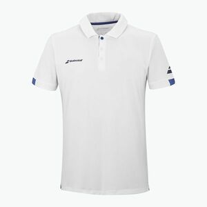 Férfi póló Babolat Play white/white (Play Polo 3MP2021) kép