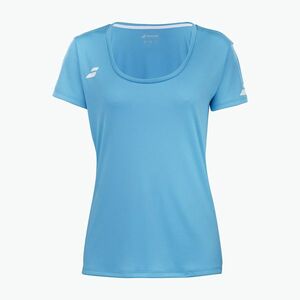 Női póló Babolat Play Cap Sleeve Top cyan blue (Play Cap Sleeve Top W 3WP2011) kép