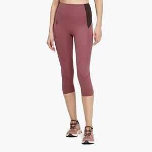 Női leggings On Movement 3/4 cherry/ox (Movement 3/4 1WD10230881) kép
