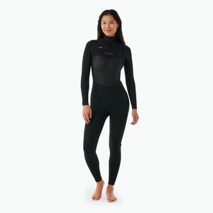 Női neoprén ruha Rip Curl Dawn Patrol CZ 3/2 mm GB black (Dawn Patrol 3/2 mm Chest Zip 14VWFS) kép
