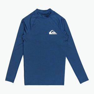 Gyerek hosszú ujjú felső úszáshoz Quiksilver Everyday UPF50 monaco blue heather (Everyday UPF50 AQBWR03065-BYCH) kép