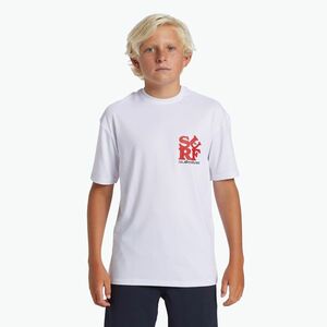 Gyerek úszópóló Quiksilver Everyday Surf Tee white/black (Everyday Surf UPF50 AQBWR03067-XWWK) kép