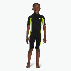 Gyerek neoprén ruha Billabong 2 mm Foil BZ FL fluro lime (2 mm Toddler Foil Back Zip ABTW500106-FUL) kép
