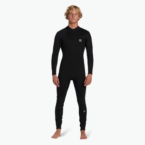 Férfi neoprén ruha Billabong 4/3 mm Foil BZ GBS Fullsuit black (4/3 mm Foil Back Zip GBS ABYW100235-BLK) kép
