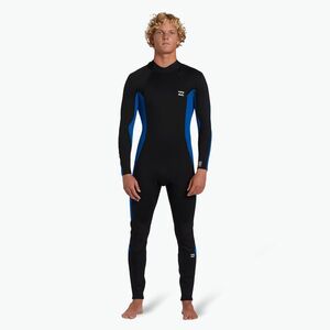 Férfi neoprén ruha Billabong 4/3 mm Foil BZ GBS Fullsuit mid blue (4/3 mm Foil Back Zip GBS ABYW100235-BRP0) kép