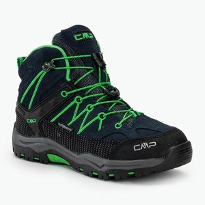Gyerek trekking cipő CMP Rigel Mid blue/gecko (Rigel Mid Wp 3Q12944/51AK) kép