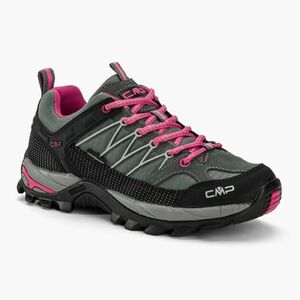 Női trekking cipő CMP Rigel Low grey/fuxia/ice (Rigel Low Wp 3Q54456/103Q) kép