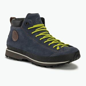 Férfi túracipő Lomer Bio Naturale Mid Mtx Suede flag/lime (Bio Naturale Mid Mtx Suede 50085/A/02) kép