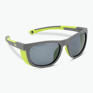 Gyerek napszemüveg GOG Eden matt grey/neon yellow/smoke (Eden E980-2P) kép