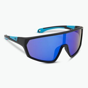Gyerek napszemüveg GOG Flint matt neon blue/black/polychromatic blue (Flint E995-1) kép