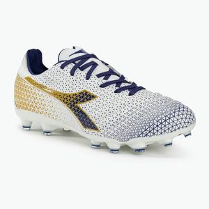 Férfi focicipő Diadora Brasil Elite GR LT LP12 white/blue/gold (Brasil Elite DD-101.179599) kép