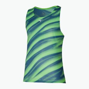 Férfi futótrikó Mizuno DAF Graphic Tank light green (DAF Graphic Tank J2GAA00933) kép