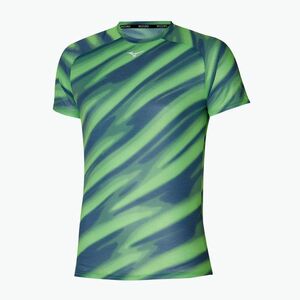 Férfi futópóló Mizuno DAF Graphic Tee lightgreen (DAF Graphic Tee J2GAA01033) kép