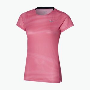 Női futópóló Mizuno Premium Aero Tee sangria sunset (Premium Aero Tee J2GAA70161) kép