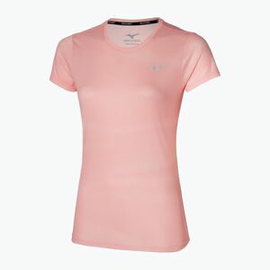 Női futópóló Mizuno Core Graphic Tee apricot blush (Core Graphic Tee J2GAA70751) kép