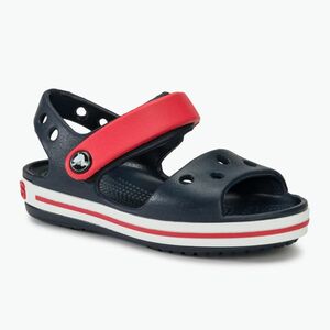 Gyerek szandál Crocs Crockband Kids Sandal navy/red (Crocband Sandal Kids 12856-485) kép