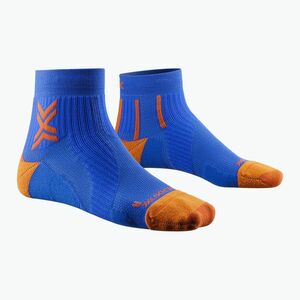 Férfi futózokni X-Socks Run Perform Ankle twyce blue/orange (Run Perform Ankle XSR7PMS24M) kép